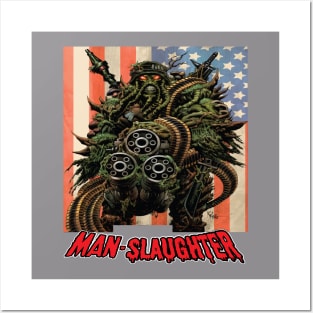 man slaughter Posters and Art